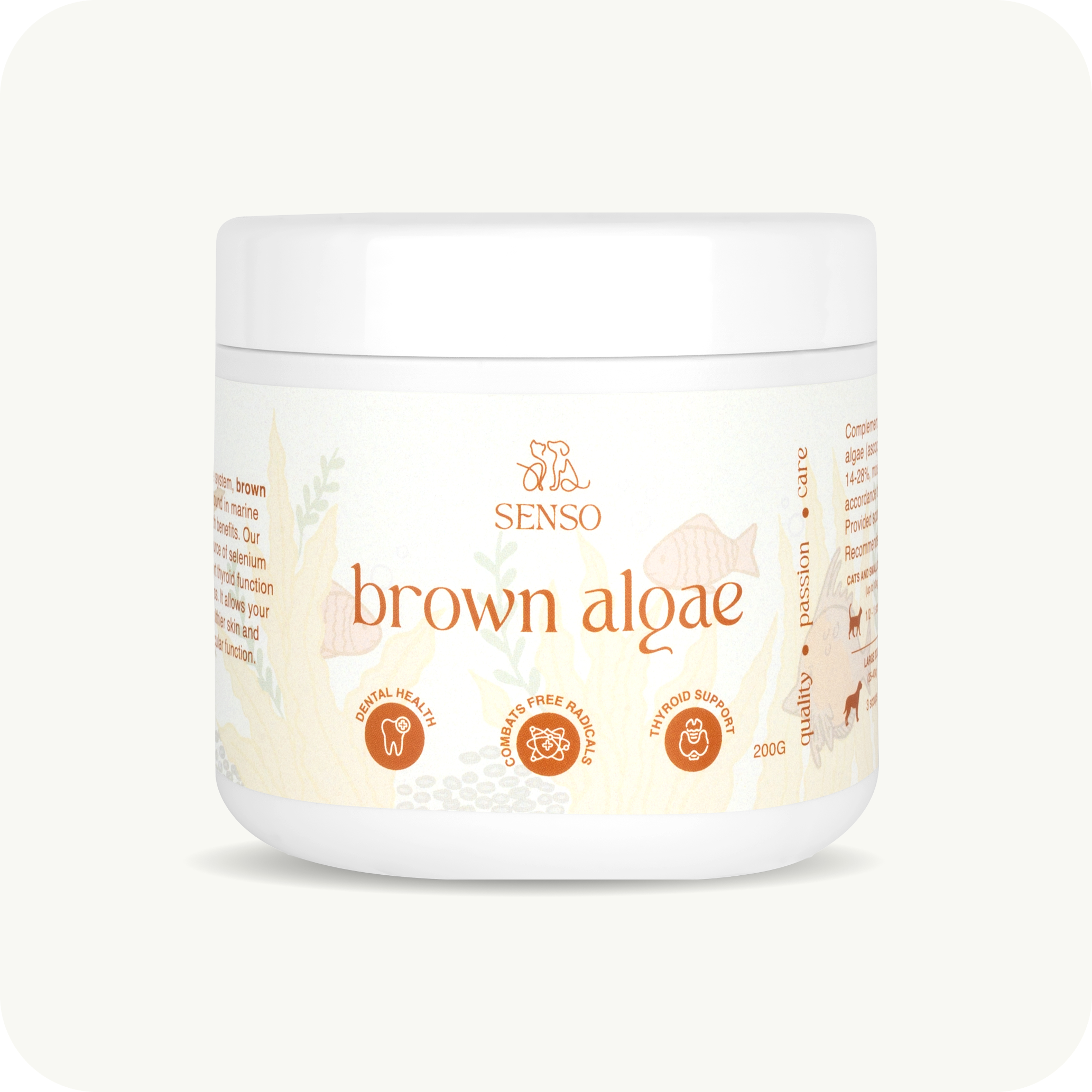 Brown Algae sensopet.co.uk